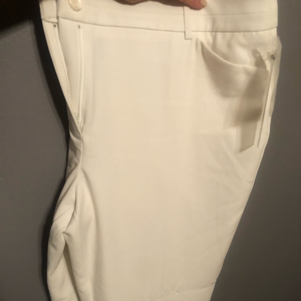 Size 16 Tribal White pants